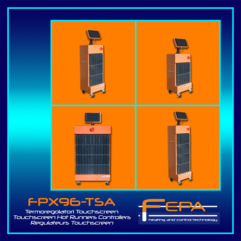 Termoregolatore touchscreen, touchscreen temperature controller, regolateur touchscreen